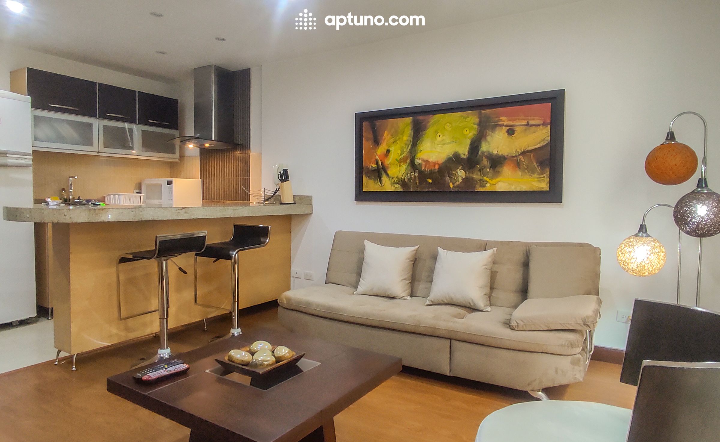 Apartamento en arriendo Chicó Norte 45 m² - $ 3.900.000,00