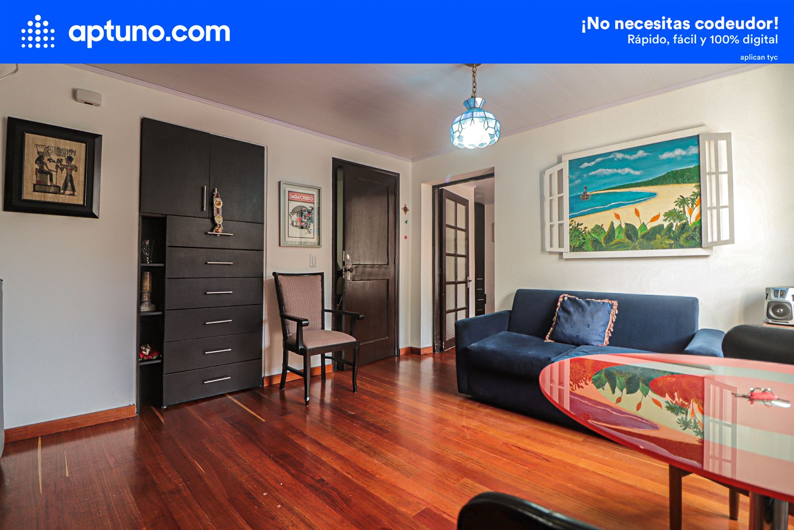 Apartamento en arriendo Quinta Camacho 40 m² - $ 1.400.000