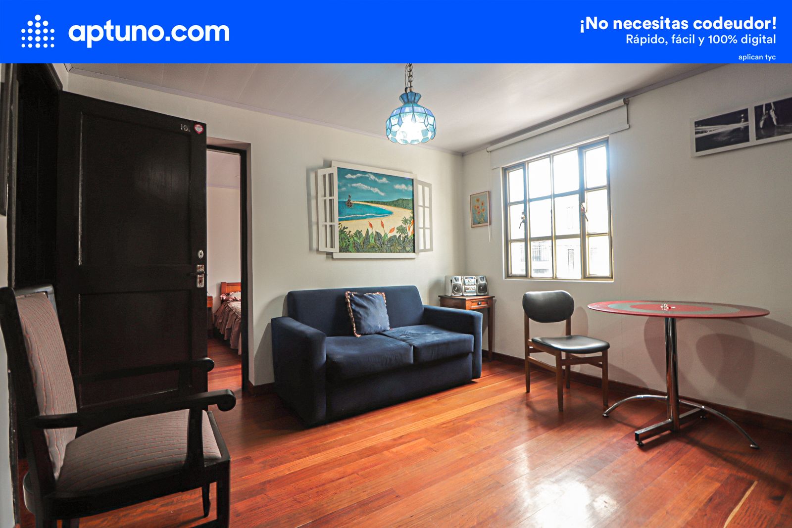 Apartamento en arriendo Quinta Camacho 40 m² - $ 1.400.000