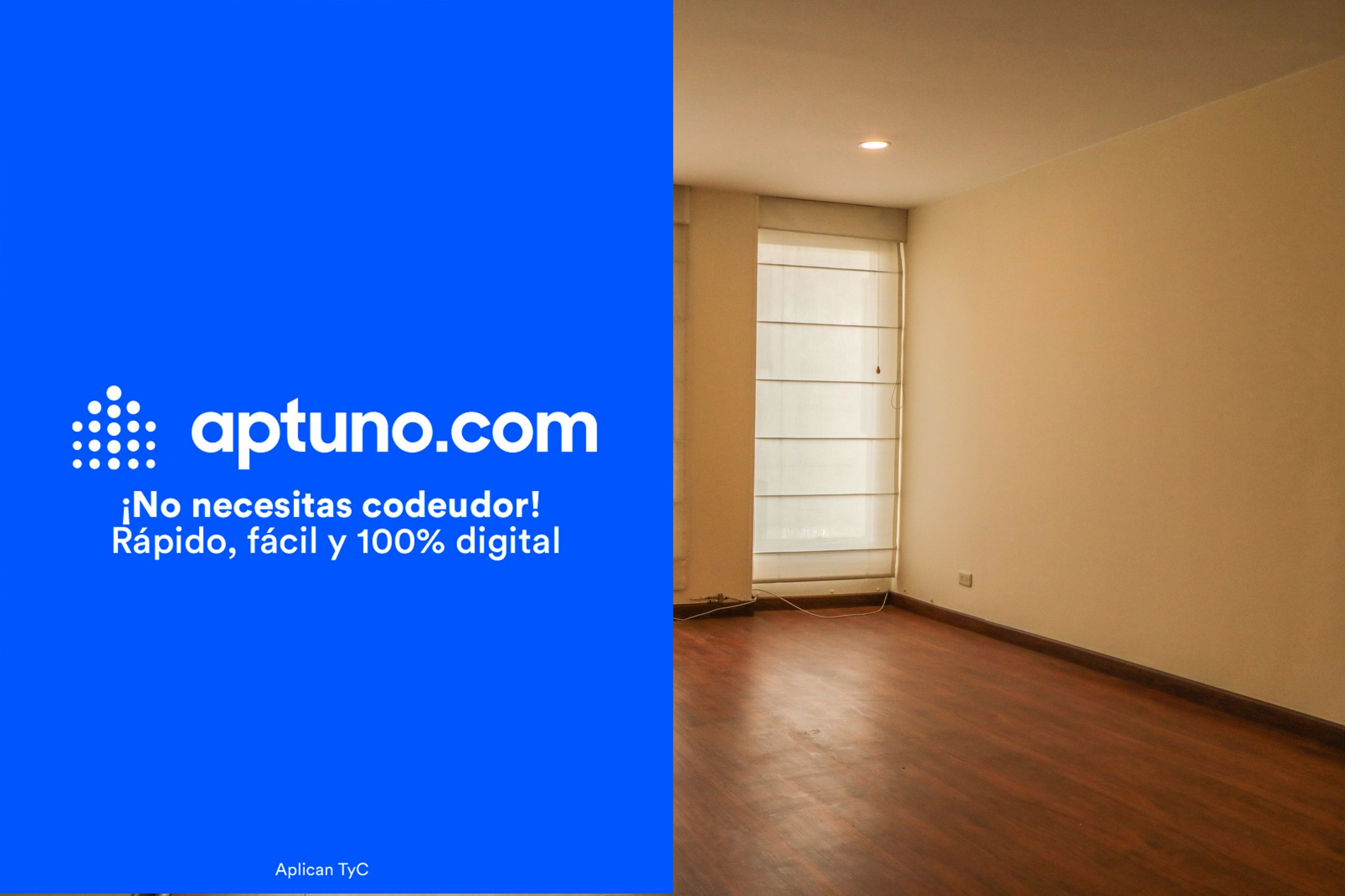 Apartamento en arriendo Chicó Norte II Sector 70 m² - $ 1.812.000