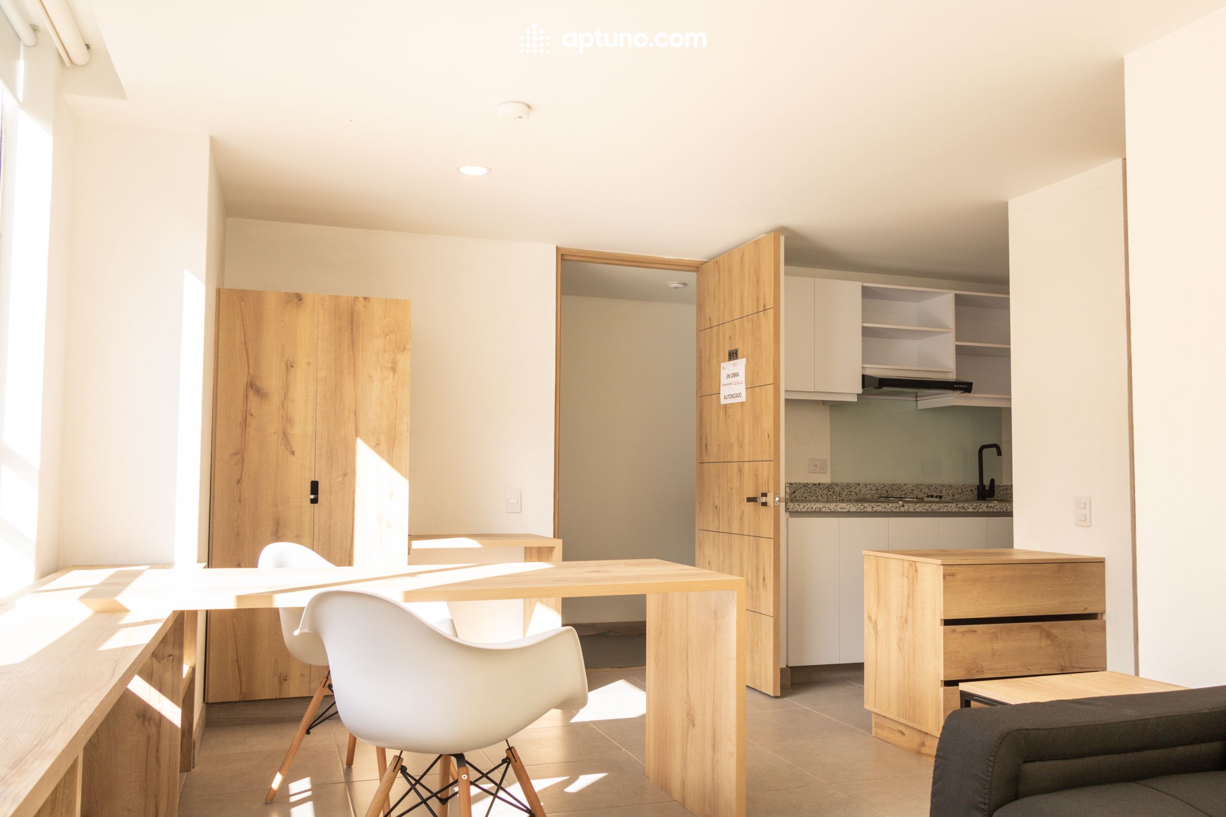 Apartamento en arriendo Veracruz 27 m² - $ 1.100.000